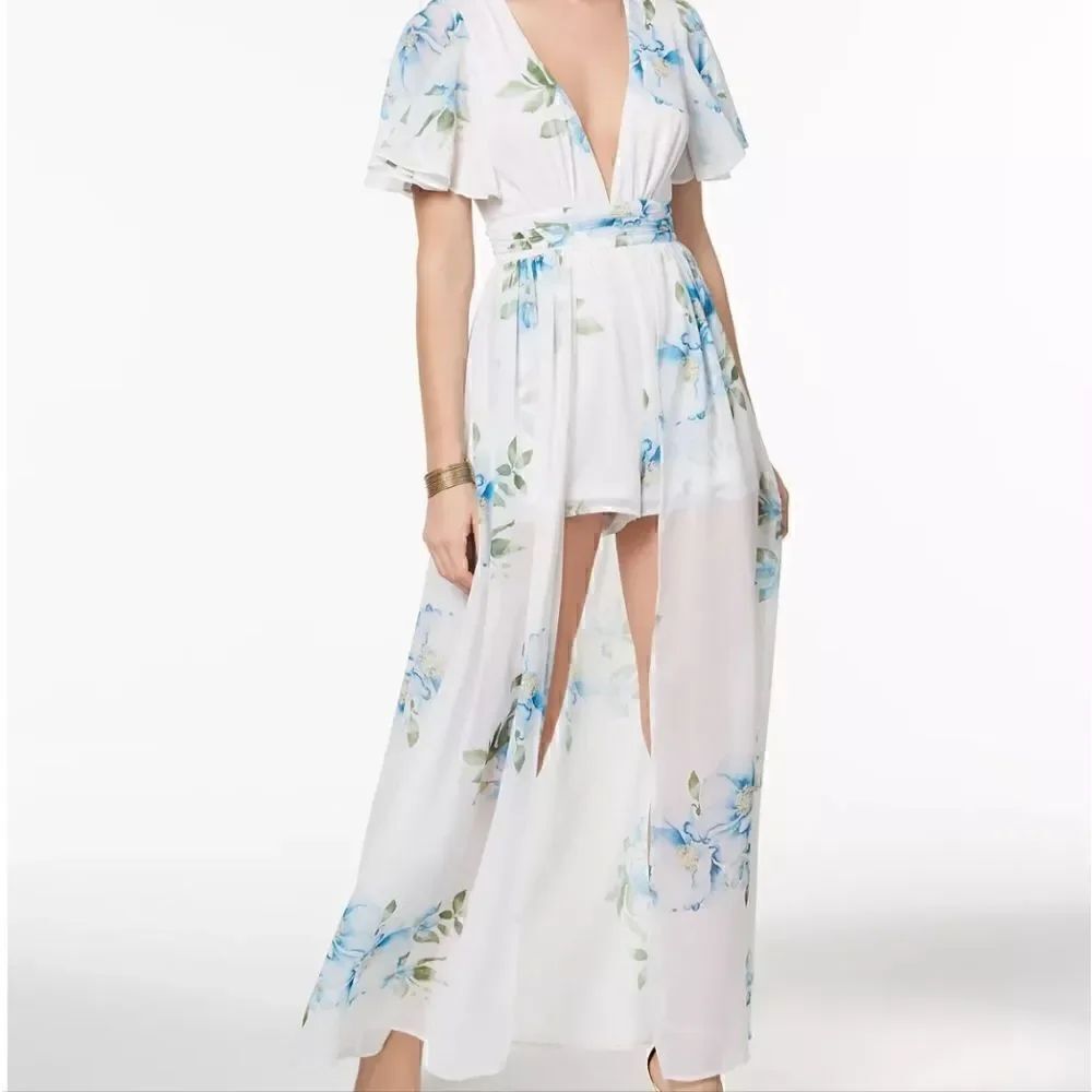 Disney Princess Floral Maxi Romper